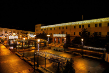 Iluminación navideña en la Plaza Mayor
