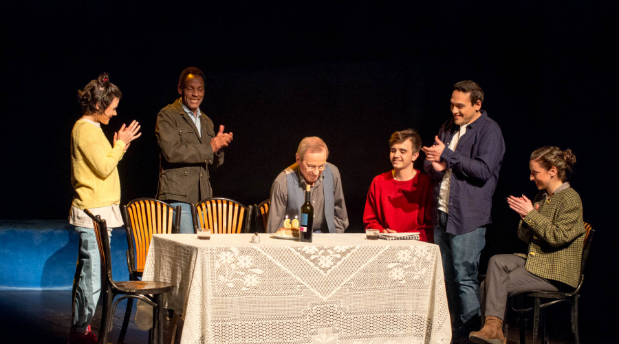 Una de las obras del certamen