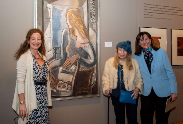 Inauguración de la exposición de José Caballero