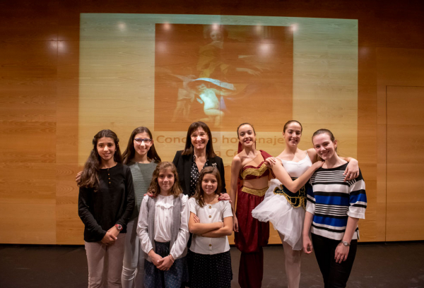 La alcaldesa en los premios excelencia