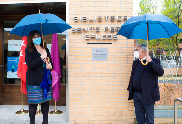 La Biblioteca Volturno pasa a llamarse Biblioteca Benito Pérez Galdós